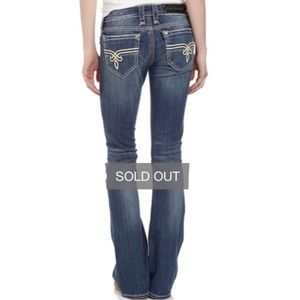 Rock Revival Cameron Boot Jeweled Jeans